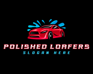 Car Automotive Wash logo design