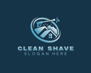 Roof Gutter Cleaning logo design