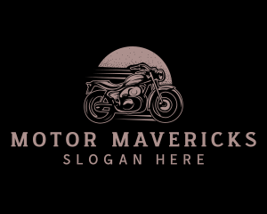 Motorcycle Racing Vehicle logo design