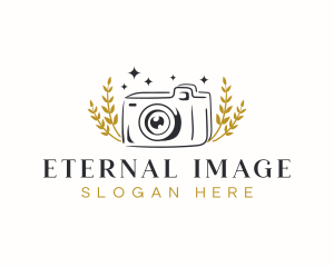 Camera Leaf Photography logo design