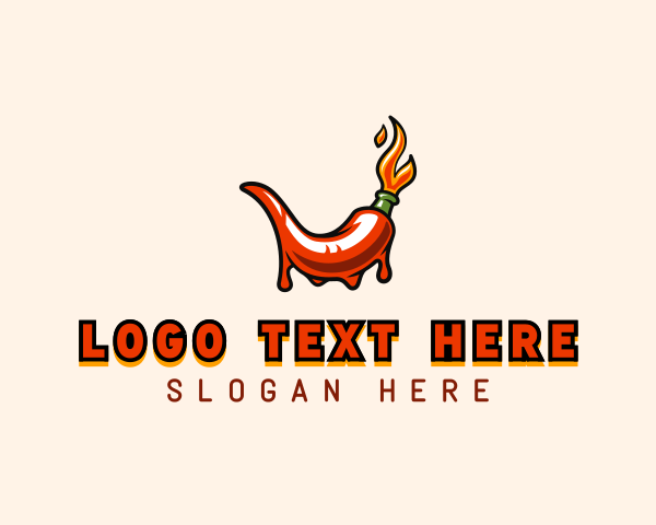 Spicy logo example 4