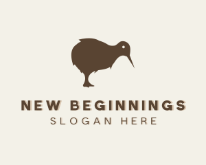 Kiwi Bird Animal logo design