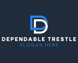 Simple Firm Letter D logo design