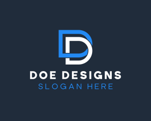 Simple Firm Letter D logo design