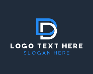 Cooperative - Simple Firm Letter D logo design