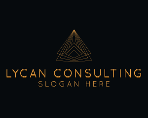 Pyramid Financial Investment logo design