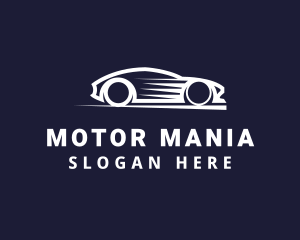 Sports Car Vehicle Racing logo design