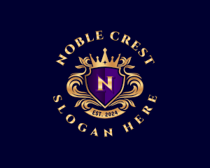 Crown Heraldry Crest logo