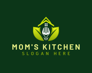 Fork Leaf Restaurant logo design