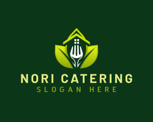 Fork Leaf Restaurant logo design