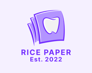 Tooth Dental Papers logo design