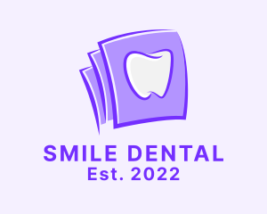 Tooth Dental Papers logo design