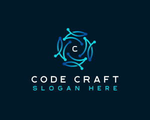 Data Circuit Programming logo design