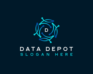 Data Circuit Programming logo design