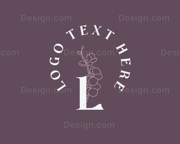 Floral Plant Feminine Logo