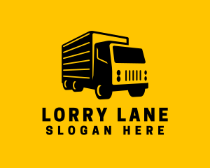 Express Logistics Truck  logo design