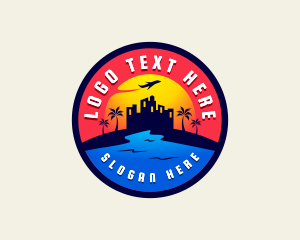 Travel Beach Seaside logo