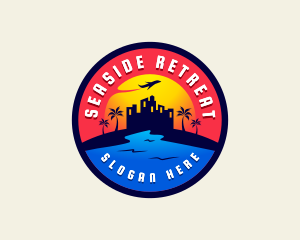 Travel Beach Seaside logo