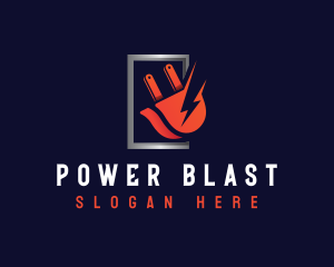 Electric Power Plug logo design