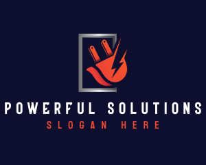 Electric Power Plug logo design