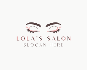 Eyelash Brow Salon logo design