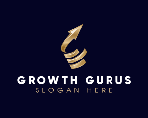 Arrow Graph Investment logo design