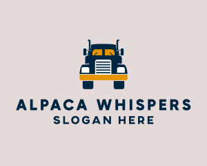 Logistics Delivery Truck logo design