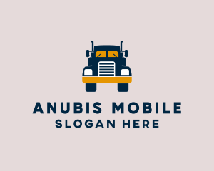 Logistics Delivery Truck logo design