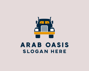 Logistics Delivery Truck logo design