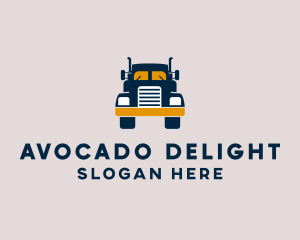 Logistics Delivery Truck logo design