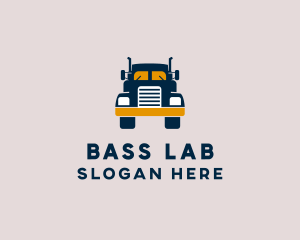 Logistics Delivery Truck logo design