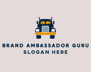 Logistics Delivery Truck logo design