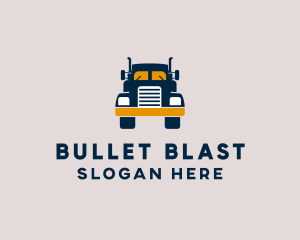 Logistics Delivery Truck logo design