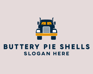 Logistics Delivery Truck logo design