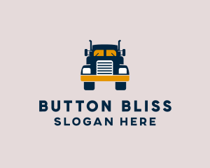 Logistics Delivery Truck logo design