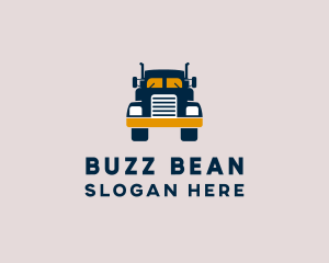 Logistics Delivery Truck logo design