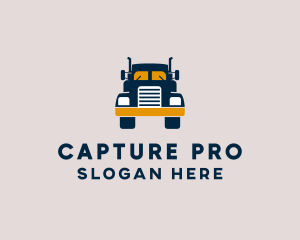 Logistics Delivery Truck logo design