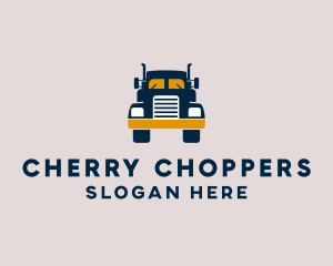 Logistics Delivery Truck logo design