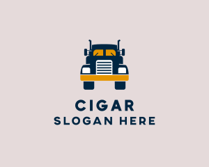 Logistics Delivery Truck logo design