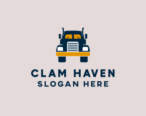 Logistics Delivery Truck logo design