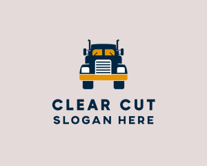 Logistics Delivery Truck logo design