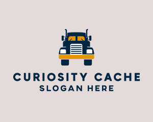 Logistics Delivery Truck logo design