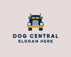 Logistics Delivery Truck logo design