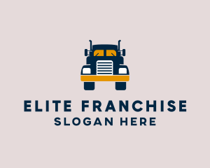 Logistics Delivery Truck logo design