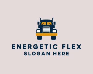 Logistics Delivery Truck logo design