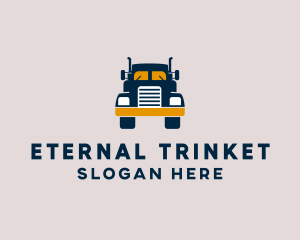 Logistics Delivery Truck logo design