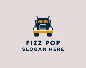 Logistics Delivery Truck logo design