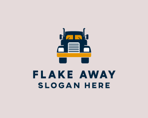 Logistics Delivery Truck logo design