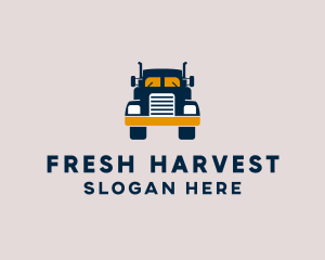 Logistics Delivery Truck logo design