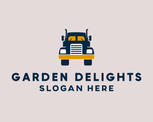 Logistics Delivery Truck logo design